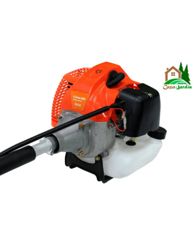 Desbrozadora 52cc gasolina con 7 discos - vista motor