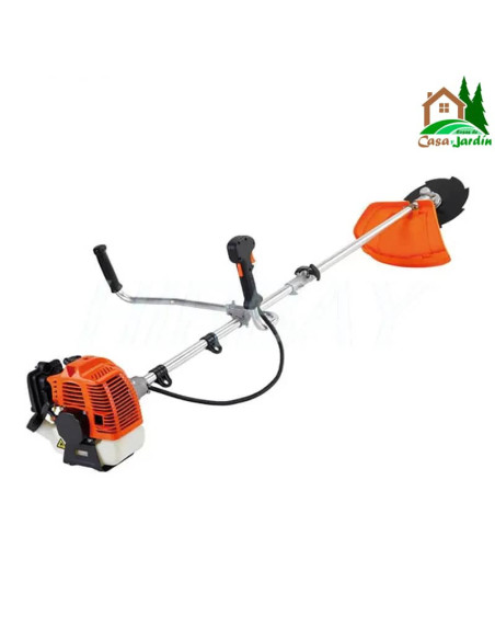 Desbrozadora 52cc gasolina con 7 discos - vista trasera