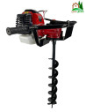 Ahoyador Línea HD con Broca de 100mm - 52cc y 3cv de Potencia