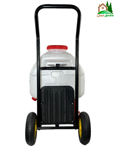 Sulfatadora con Carro Mixuri X-30 - vista posterior