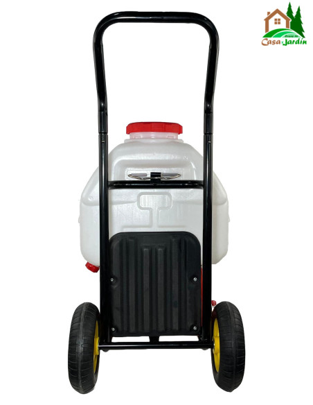 Sulfatadora con Carro Mixuri X-30 - vista posterior