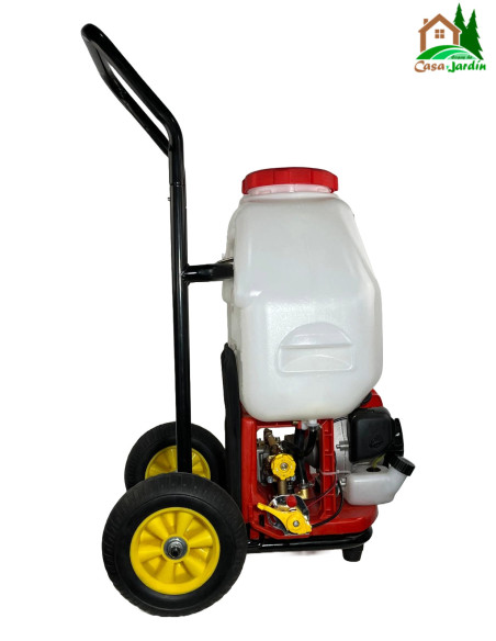 Sulfatadora con Carro Mixuri X-30 - vista lateral derecho
