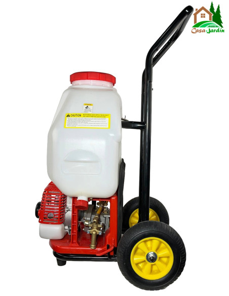 Sulfatadora con Carro Mixuri X-30 - vista lateral izquierdo