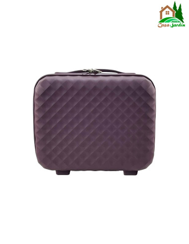 Conjunto de Maletas Sevillas, modelo Triana morado - vista frontal neceser