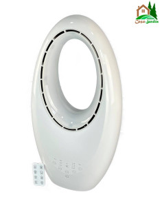 Ventilador sin Aspas - vista frontal iluminado con LED 2