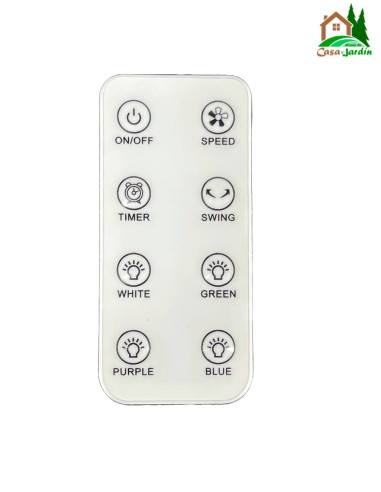Ventilador sin Aspas - vista mando a distancia