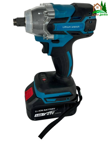 Pack 3 Herramientas: Amoladora, Taladro, Llave de Impacto - vista llave de impacto lateral izquierdo
