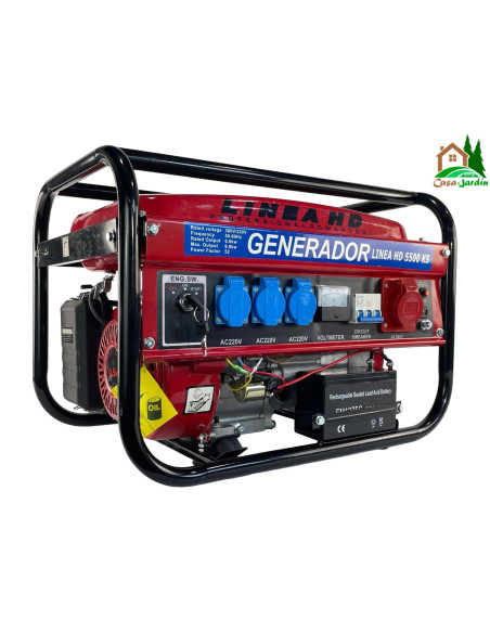 Generador de Gasolina Línea HD 5500 KS - vista principal