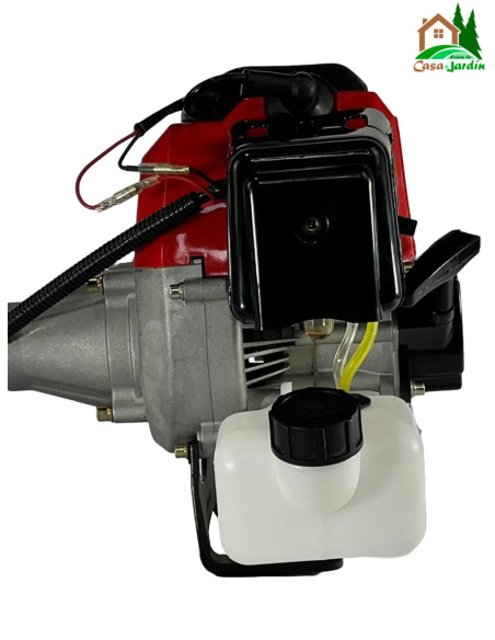 Desbrozadora 52cc gasolina con 2 discos - vista lateral