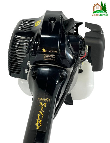 Desbrozadora Mixury X-52 con 7 discos - vista frontal