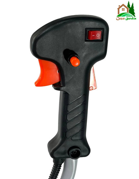 Desbrozadora Mixury X-65 con 7 discos - vista detalle controles
