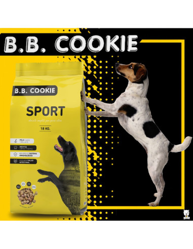 Pienso B.B. Cookie Sport 18 Kg - Perro