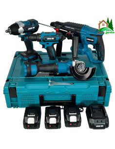 Pack Herramientas 4 en 1 Línea HD 98V - vista principal