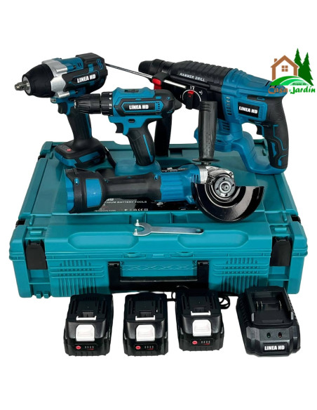 Pack Herramientas 4 en 1 Línea HD 98V - vista principal