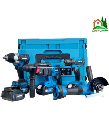 Pack Herramientas 4 en 1 Línea HD 98V - vista conjunto frontal