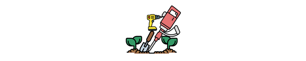 Amplia Selección de Herramientas Agrícolas, de Bricolaje y Jardinería