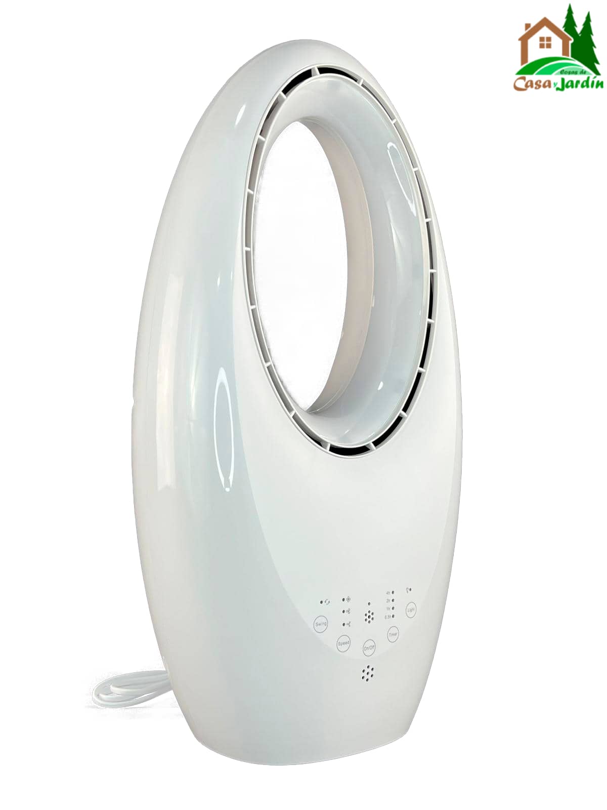 Ventilador sin aspas - vista lateral